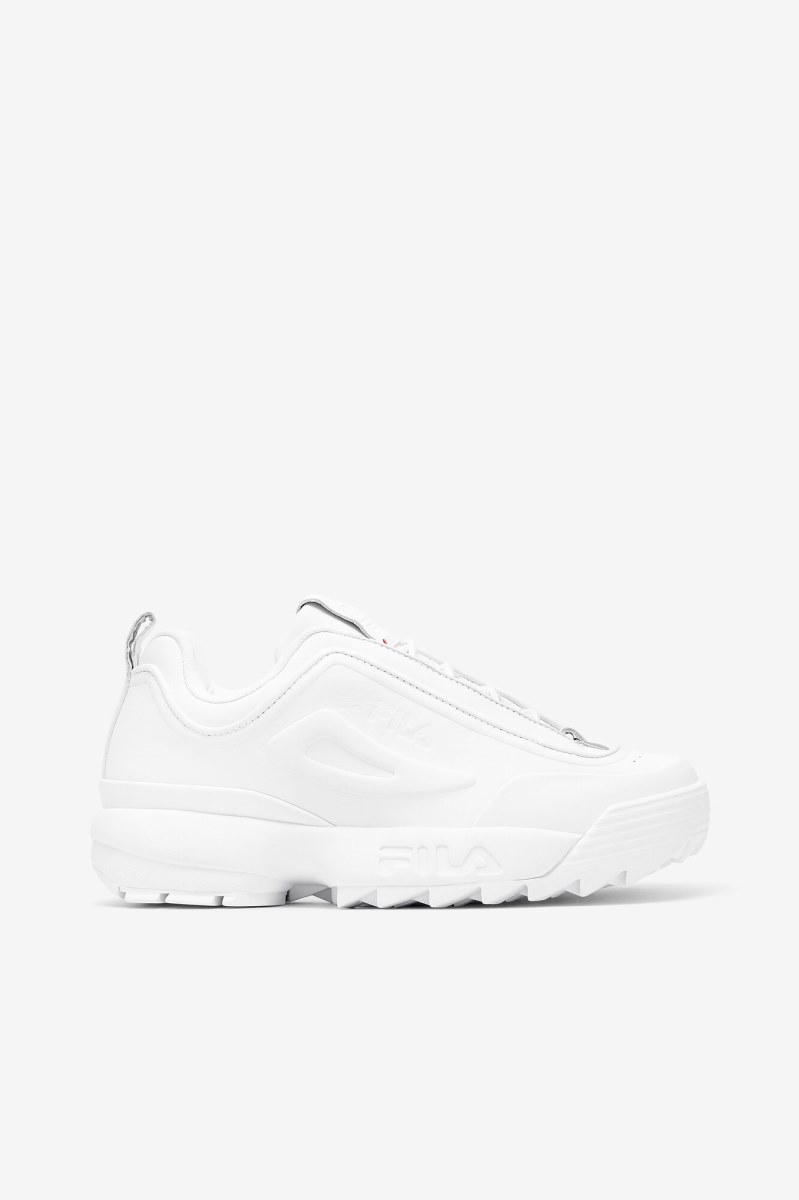 White Fila Disruptor Zero Women\'s Sneakers | 741352-EPG